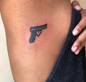 Pistol tattoo