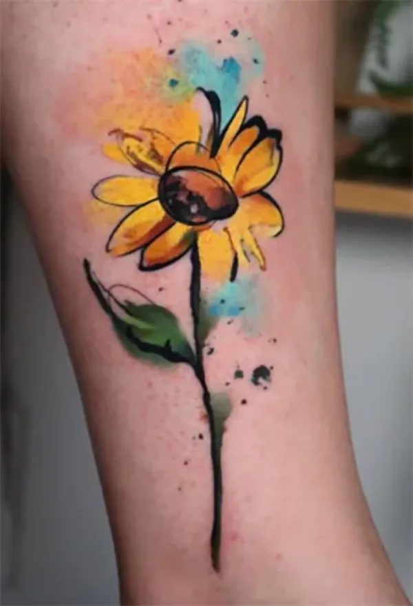 floral-watercolor-tattoo