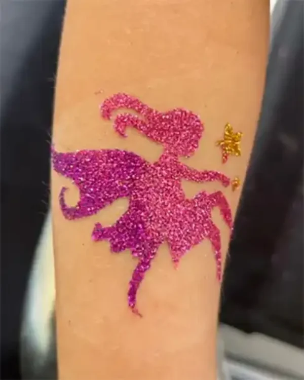 glitter-tattoo