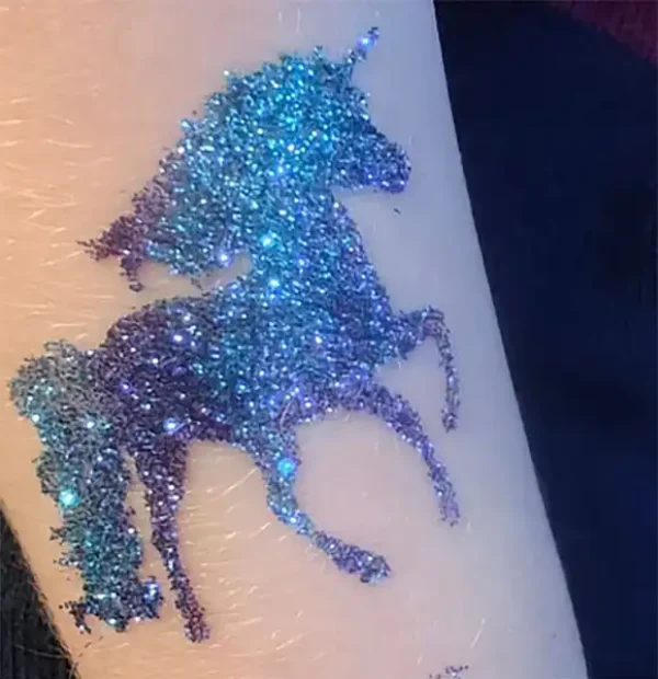 glitter-tattoo