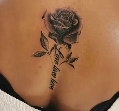 black-work-floral-tattoo-design