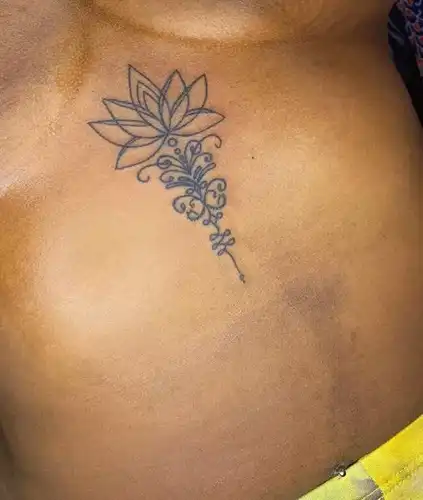 geometric-floral-tattoo-design