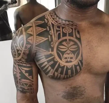 Marquesan Design Tribal Tattoo