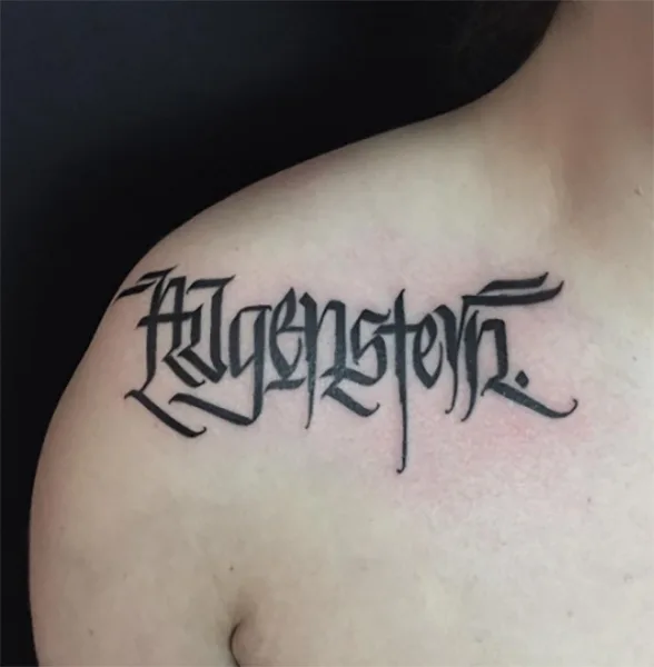 typography-selection-script-lettering-tattoo-design