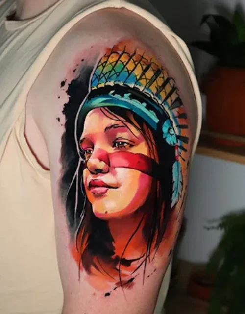 portraits-and-figures-watercolor-tattoo