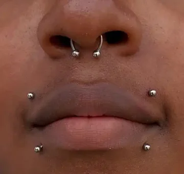 Canine Bites Piercings