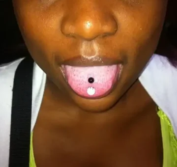 Double Tongue Piercing