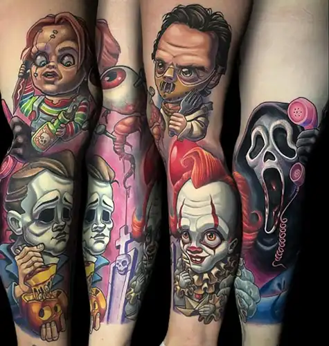 horror-tattoos