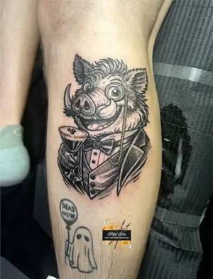 warthog-illustrative-tattoo