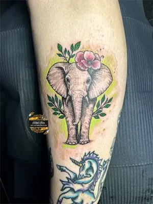 african-elephant-leg-tattoo